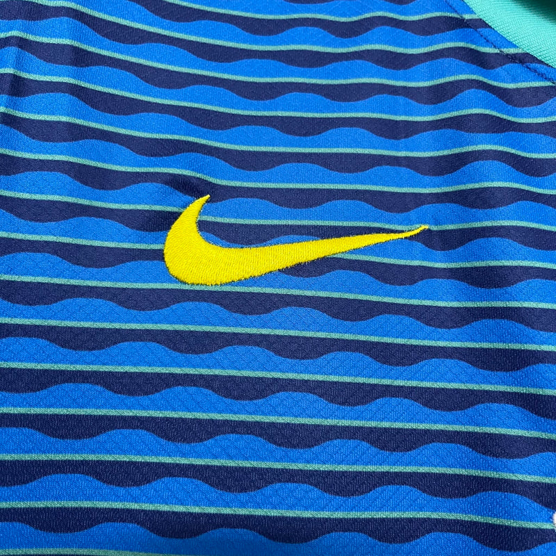 Camisa Brasil Away VINI JR 7 - 24/25 Nike Torcedor Masculina Azul