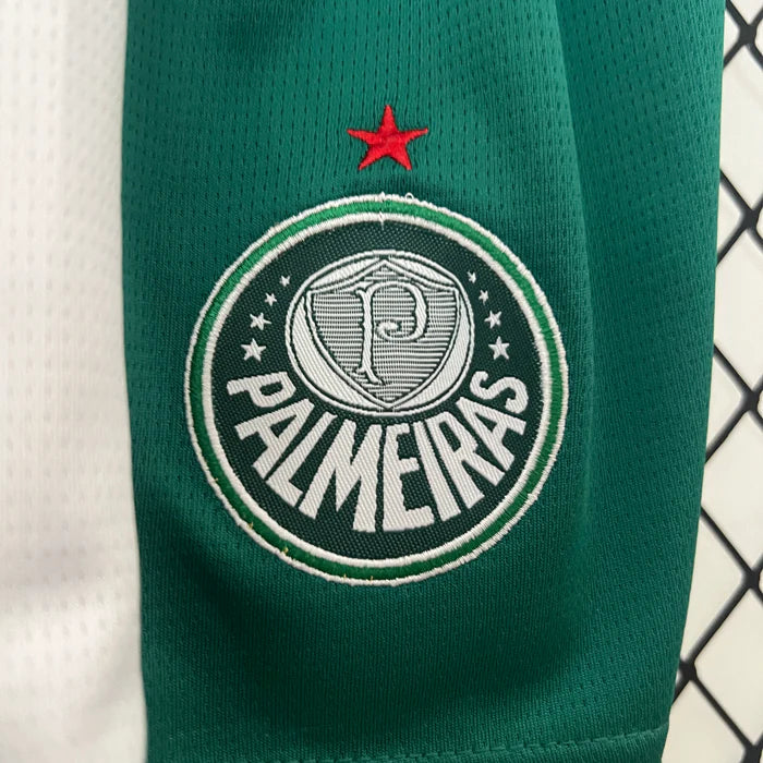 Kit Infantil Palmeiras Home I 24/25 - Branco