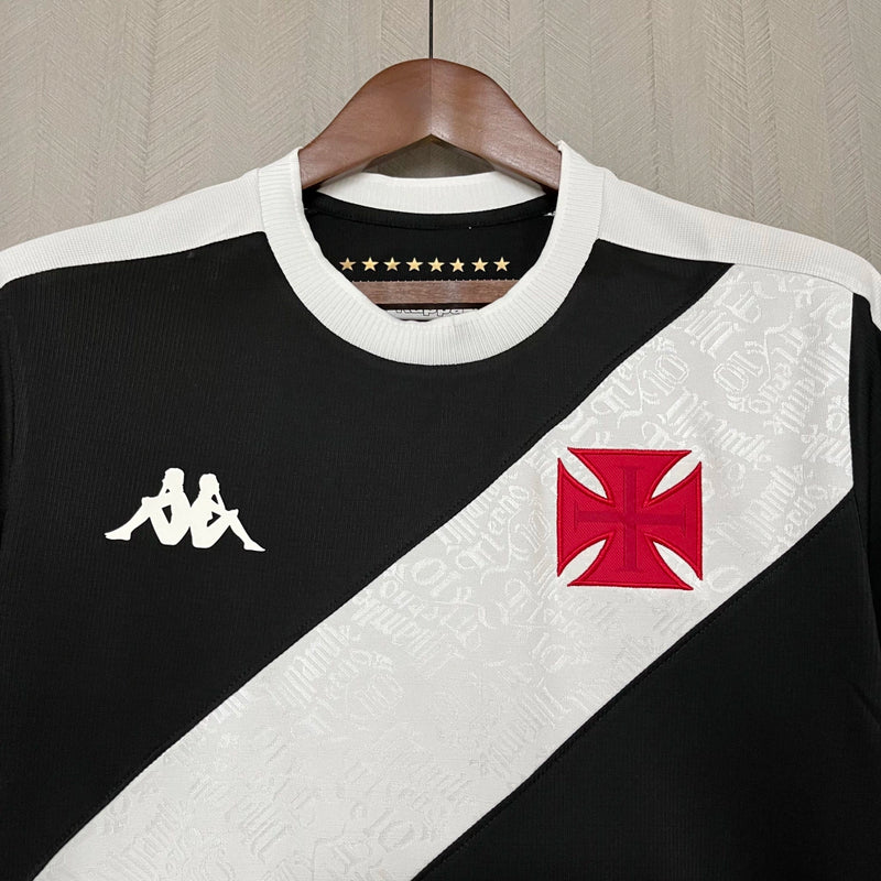 Camisa Vasco Home I 24/25 - Kappa Torcedor Masculina Manga Longa