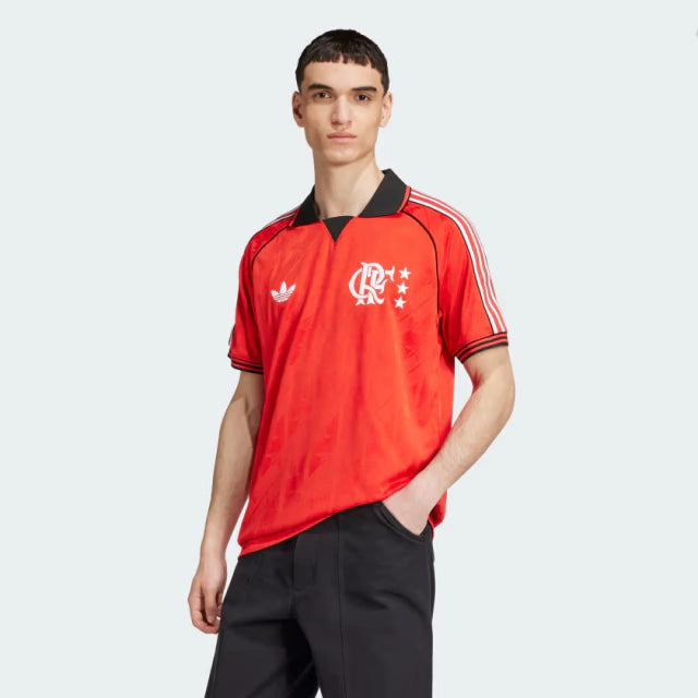 Camisa Flamengo Lifestyle 24/25 Adidas - Versão torcedor