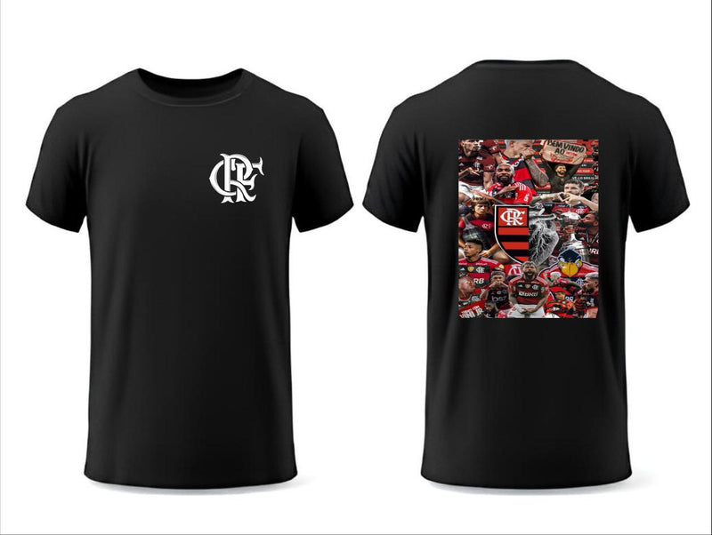 Camisa Flamengo estampada em DTF