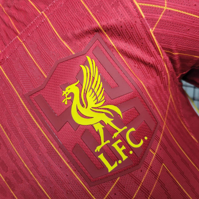 Camisa Liverpool Home I 24/25 - Nike Jogador Masculina vermelha