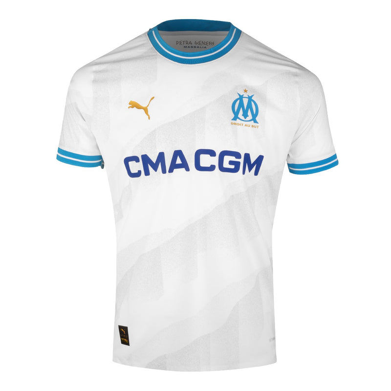 Camisa Olympique de Marseille Home 23/24 - Puma Torcedor Masculina