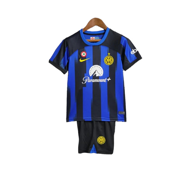 Kit Infantil Inter De Milão Home 23/24