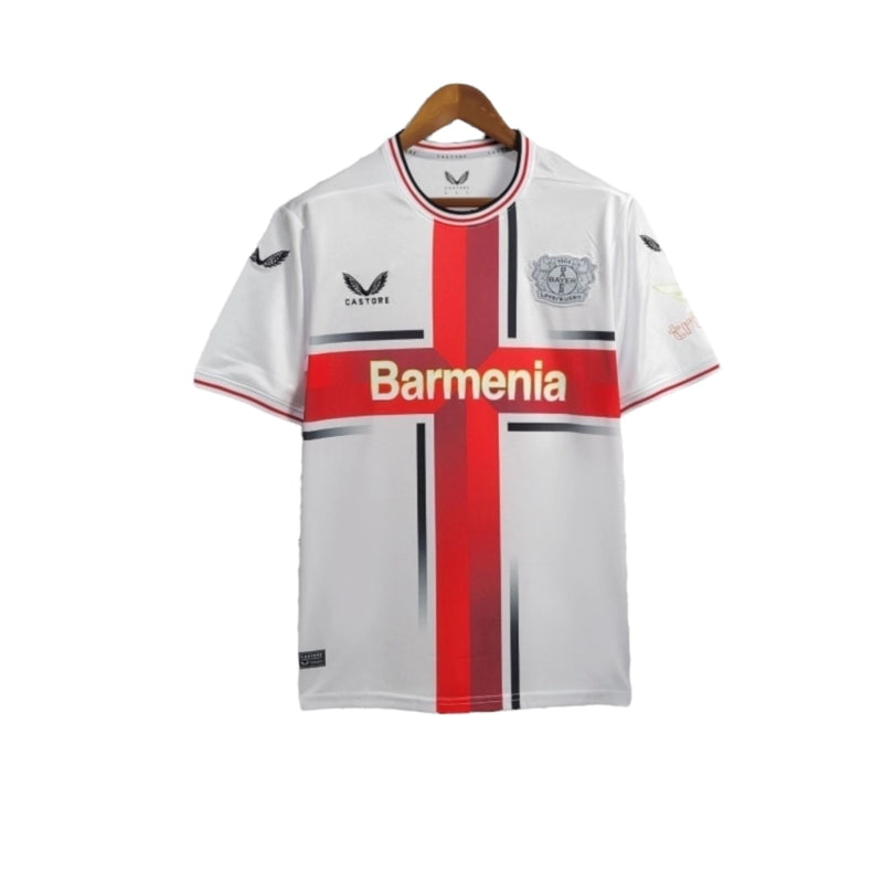 Camisa Bayern Leverkusen Away II 24/25 - Torcedor Castore Masculina - Branca