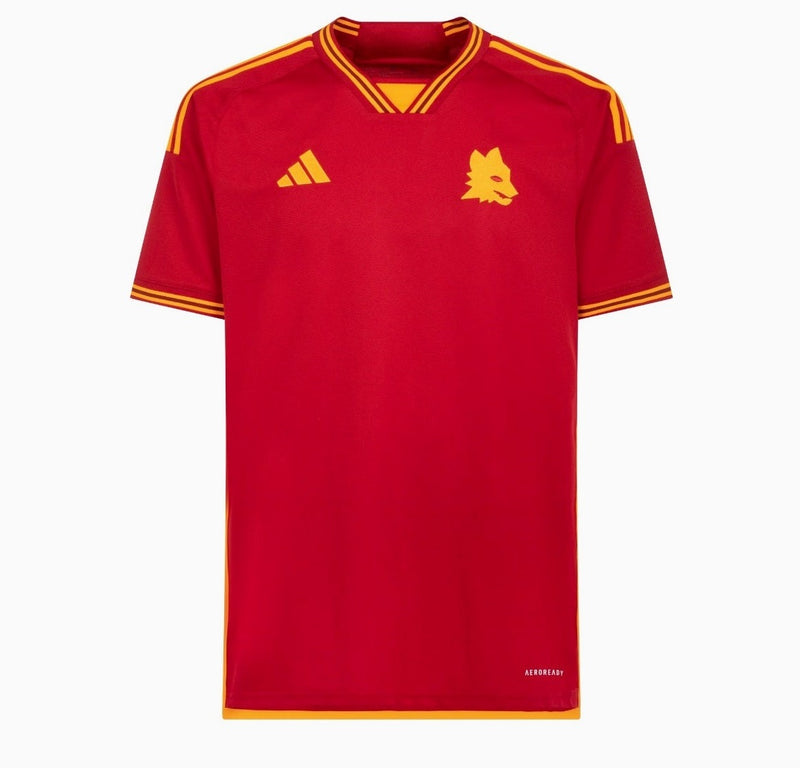 Camisa Roma Home 23/24 - Adidas Torcedor Masculina