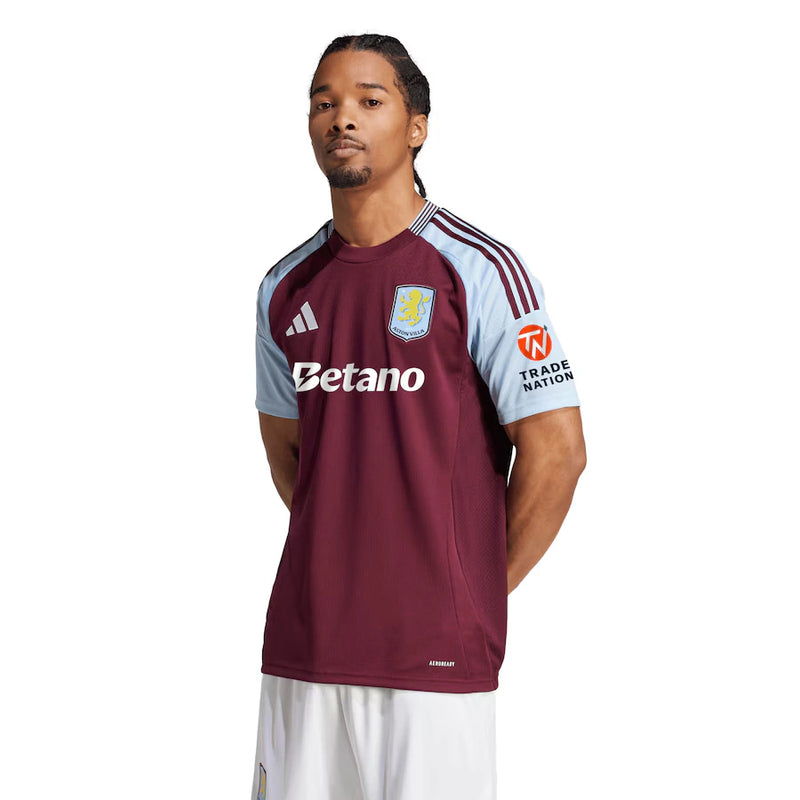 Camisa Aston Villa Home I 24/25 - Adidas Torcedor Masculino