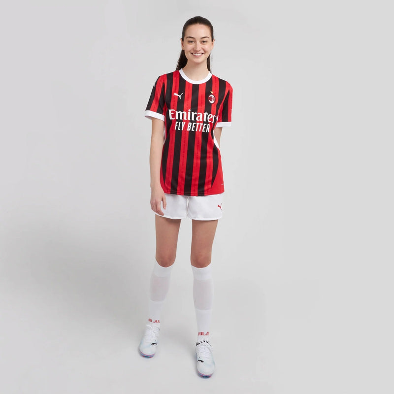 Camisa AC Milan Home I 24/25 Feminina - Puma Torcedor