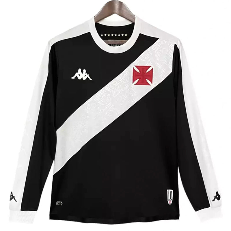 Camisa Vasco Home I 24/25 - Kappa Torcedor Masculina Manga Longa