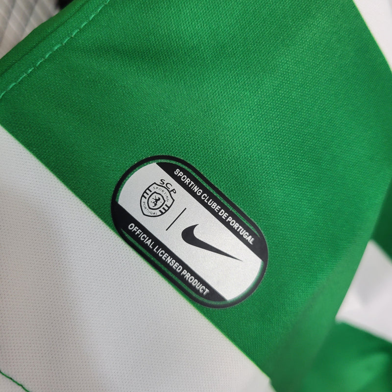 Camisa Sporting Home  23/24 - Nike Torcedor Masculina