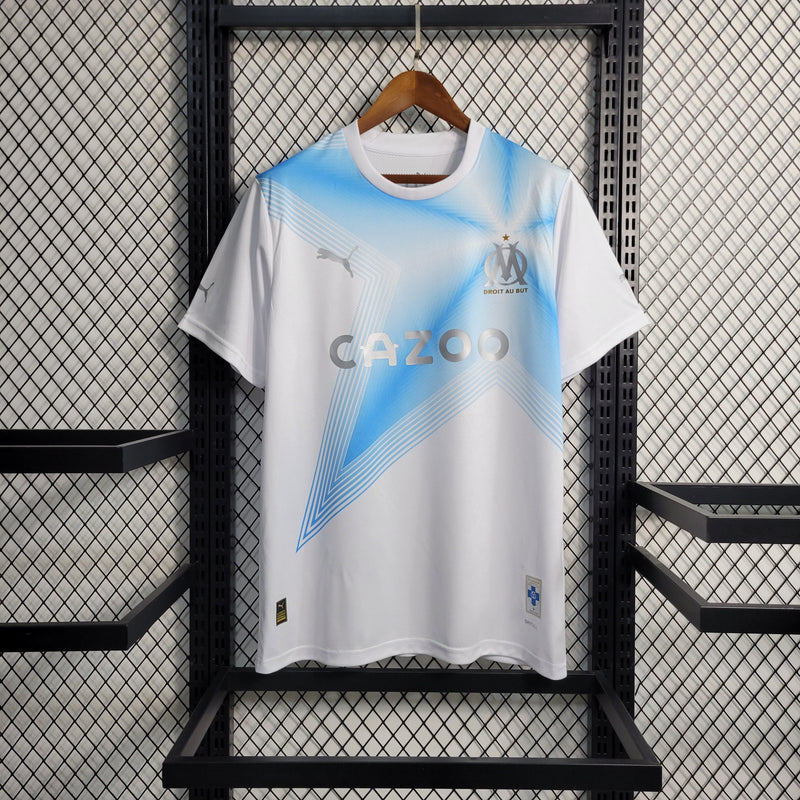 Camisa Olympique Marseille 23/24 - Puma Torcedor Masculina