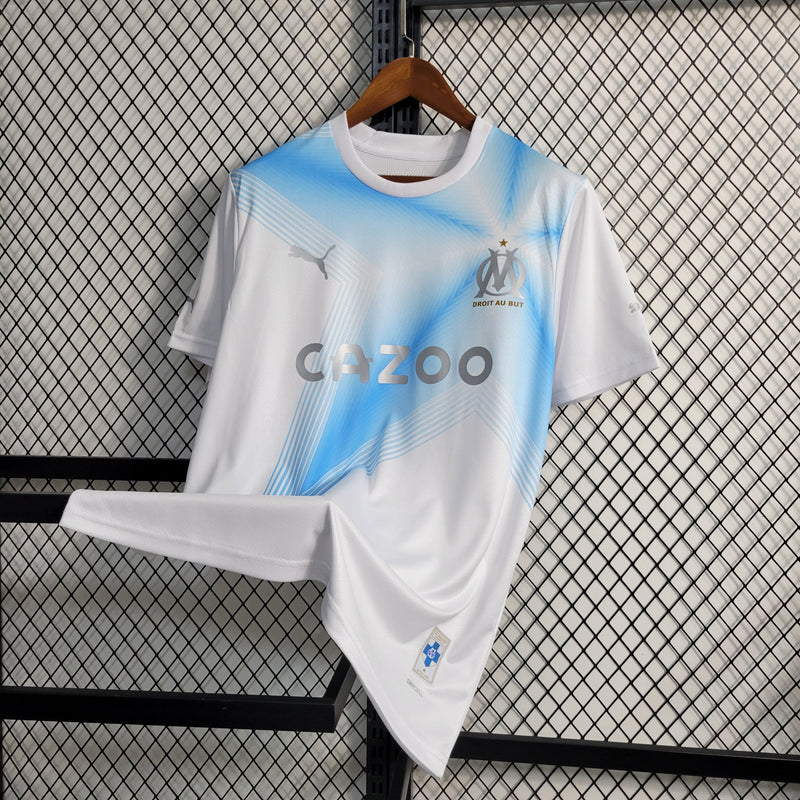 Camisa Olympique Marseille 23/24 - Puma Torcedor Masculina