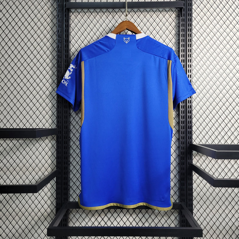 Camisa Leicester Home 23/24 Adidas Torcedor Masculina