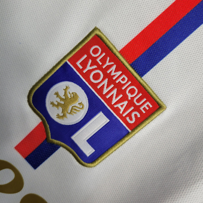 Camisa Lyon Home 23/24 - Adidas Torcedor Masculina