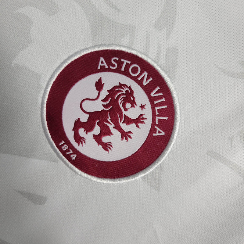 Camisa Aston Villa Away 23/24 Castore Torcedor Masculina