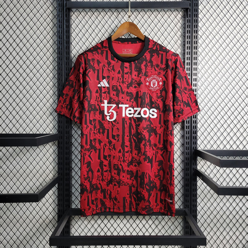 Camisa Manchester United Treino 23/24 - adidas Torcedor Masculina