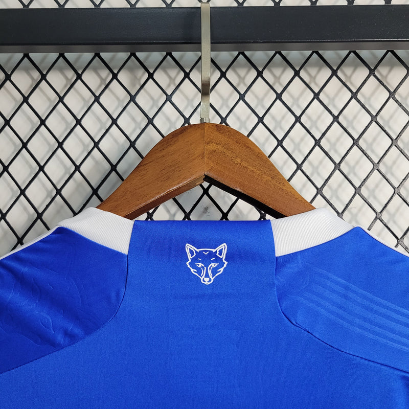 Camisa Leicester Home 23/24 Adidas Torcedor Masculina